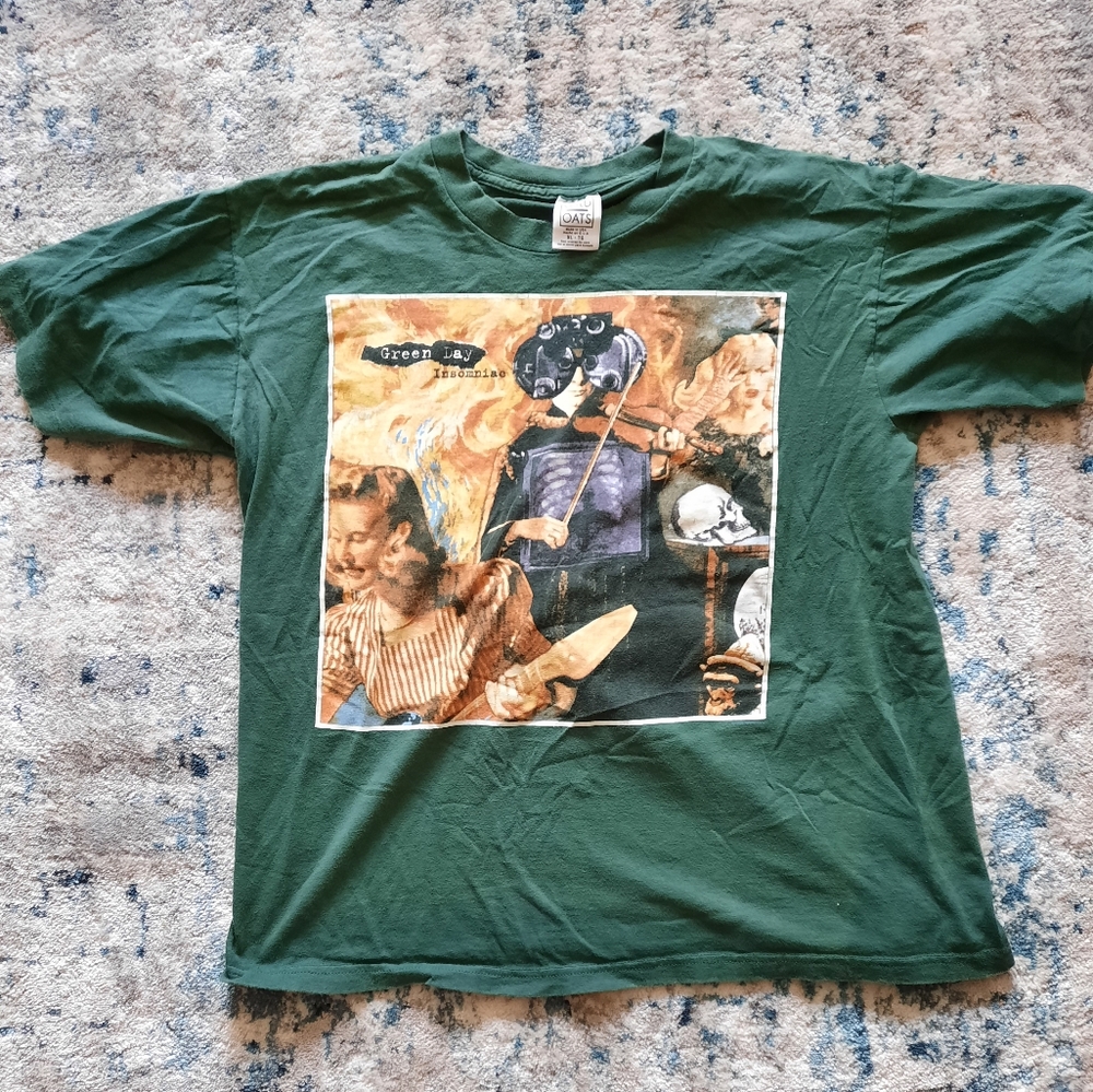1995 Green Day Insomniac Tour Tee